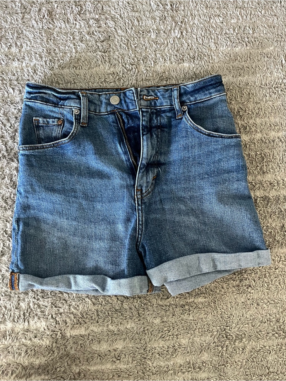 H&M &Denim Classic Blue Denim Women's Jean Shorts